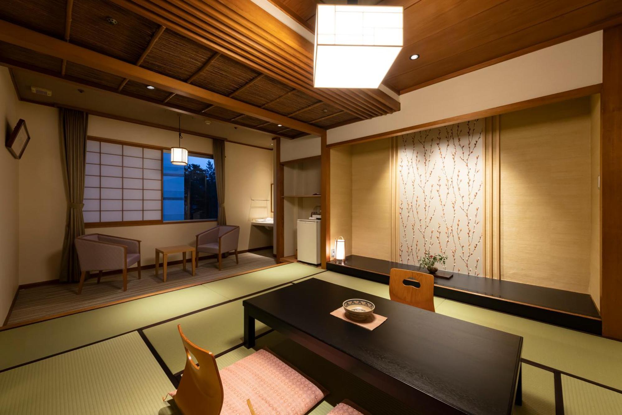 Senkeien Tsukioka Hotel Kaminoyama Exterior foto